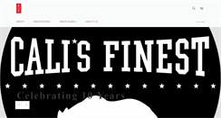 Desktop Screenshot of calisfinestclothing.com