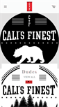 Mobile Screenshot of calisfinestclothing.com